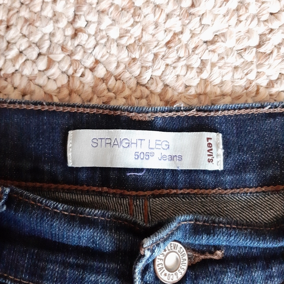 Levi's Straight Leg 505 Jeans size 6 Short - Picture 15 of 16